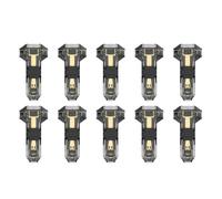 Suoumwa Connecteurs D'Épissage de à Basse Tension T pour 16-20 Awg, 3 Voies, 1 Broche, 10pcs Sans Soudure