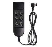 Suoumwa Contrôleur de Lit Électrique à une Seule Manette pour Appareil Domestique, 22AWG à 4 Noyaux avec Interrupteur à Bascule