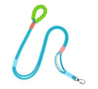 Suoumwa Corde de Traction pour Animaux de Compagnie, Multifonctionnelle, Réglable, Antidéflagrante, Bandoulière, Corde en P, Bleue
