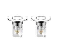 Suoumwa Crépine Universelle pour Évier de Salle de Bain, Bouchon D' en Acier Inoxydable, Bouchon de Filtre à pour Évier de Cuisine, Outils D'Évier, Accessoires de Remplacement de Cuisine