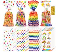 Suoumwa de Cadeaux pour Fête d'anniversaire pour Les de Traitement de Cellophane Traiter Les avec des