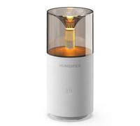 Suoumwa Diffuseur D'Arôme à la Lueur des Bougies, Humidificateur d'air pour, la Voiture, Mini Diffuseur D' Parfum Blanc