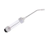 Suoumwa Dispensateur Réutilisable en Médecine Animale, 500 ML de Gros d'alimentation en Métal Vétérinaire, Tampon de Bétail Réglable