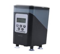 Suoumwa Distributeur Automatique de Grande Capacité Étanche avec Minuterie, Transparente, Résistant à L'Humidité, Installation par Ventouse.