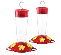 Suoumwa Distributeur de pour Colibris Suspendu - Distributeur Extérieur pour Oiseaux - Outils de Jardin pour