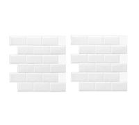 Suoumwa Dosseret Papier Peint pour la Cuisine Salle à Linge de Salle de Bain 3D Tile AUTOLERS ADHÉSION de SAPPORTE