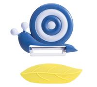 Suoumwa Éplucheur de Fruits Portable Éplucheur Domestique Portable avec Poignée sans Glissement et Couvercle de Protection