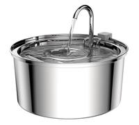 Suoumwa Fountaine à Eau de Compagnie Automatique Rechargeable 3.2L de SENSEUR de Motion D'AI-