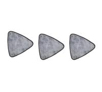 Suoumwa Grands Tampons de Remplacement de Tissu Triangle en Microfibre pour Outil de Nettoyage de Vadrouille, de Verre et de Sol