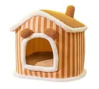 Suoumwa Grotte Chaude pour Chat en Forme pour Chien, Nid d'hiver Chaud pour Chat, Grotte pour Chiot, Cachette pour Chat, d'hiver Mignonne et pour Chat