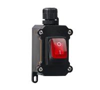 Suoumwa IP68 Interrupteur à Bascule pour Bateau 12V-24V Interrupteur Étanche 16A Haute Puissance avec Bouton D'Alimentation LED Bouton ON/OFF