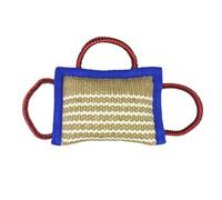 Suoumwa Jouet de Dressage pour Chien à Mordre et à Tirer, Jouet Interactif pour Chiot avec 3 Poignées, Fournitures pour Animaux de Compagnie