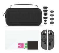 Suoumwa Kit D'Accessoires 9 en 1 pour le Commutateur 2 Modèle de Transport Du Boîtier Handle de Couverture en Silicone Protecteur de Protecteur.