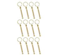 Suoumwa Kit de Porte-Clés Tournants en Bois - Accessoires de Tournage sur Bois pour Cadeau de Menuiserie