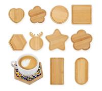 Suoumwa Kits de Mosaïque : Formes Variées Substrats de Mosaïque pour L'Artisanat de Mosaïque Bricolage Carreaux de Mosaïque Base de Dessous de Verre