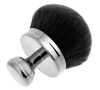 Suoumwa Le Pinceau de Maquillage pour le Mélange de Bronze, L'Applicateur Autobronzant pour le Dos, Permet une Application Impeccable Sans Laisser de Traces. Brosse Argentée