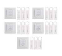 Suoumwa Lot de 5 Interrupteurs Magnétiques de Haute Qualité pour Hôtel, Interrupteurs à Économie D'Énergie, Clé D'Insertion pour Alimentation avec 3 Cartes