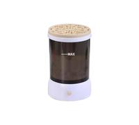 Suoumwa Machine de Nettoyage de Pinceaux de Maquillage Électrique + Tapis de Nettoyage de Pinceaux de Maquillage pour Outils de Pinceaux de Maquillage de Toutes Tailles Durables et Faciles à Utiliser