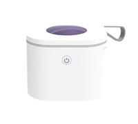 Suoumwa Machine de Nettoyage des Prothèses Dentaire Machine de Nettoyage de Machine de Nettoyage de Mini Boîte de Stérilisateur UV Cleaner UV