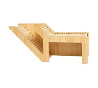 Suoumwa Maison de Hamster Lavable en Bois Cachée pour Animal de Compagnie, Château avec Échelle d'escalade, Souris Naine, Tunnel Simple