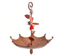 Suoumwa Mangeoire pour Oiseaux de Jardin en Plein Air Parasol pour Mangeoire D'Oiseaux Station de Support pour Parasol Mangeoire pour Oiseaux en Plein Air Fournitures pour Mangeoires à Oiseaux en Plei