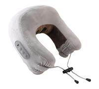 Suoumwa Masseur à Cou Électrique en Forme de Massage en U Cervical Massage Pillow EMS Pulse Chauffage avec Télécommande Home Office Gift