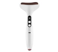 Suoumwa Masseur Électrique Gua Sha Shock à 9 Niveaux Choc de Chaleur et Bian Stone Tool pour les Poches (/ Cou/Yeux)