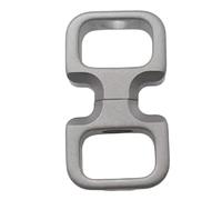 Suoumwa Mini Porte-Clés Rotatif en Alliage de Titane, Outils, Bricolage, Multifonctionnel, pour Voiture, Extérieur
