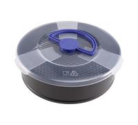 Suoumwa Moule à Gâteau à Charnière avec Couvercle pour, Accessoire de Cuisson, Revêtement Antiadhésif, Outil de Cuisson