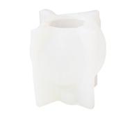 Suoumwa Moule en Silicone pour Bougie, Chocolat, Décoration en Plâtre, Aromathérapie, Savon, Argile, Art DIY, Résine.