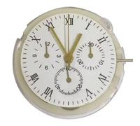 Suoumwa Mouvement de Montre Mécanique Automatique 25 7753 pour Montre ETA 7753. Mouvement de Remplacement Automatique.