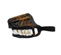 Suoumwa Muserolle Rembourrée en Caoutchouc Latex pour Chiot pour Halloween, Masque pour de Chien, Accessoires de Cosplay et de Prise de Photos, Petite Taille
