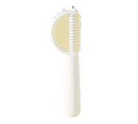 Suoumwa Nouveau Peigne Démêlant pour Animaux de Compagnie Peigne Démêlant Double Face pour et Chiens Peigne Démêlant pour Éliminer Les Poils Détachés Blanc