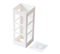 Suoumwa Organiseur Mural pour Outils de Coiffure - Support Sans Perforation pour Brosses, Fers à Friser, Lisseurs, Étagère de Rangement pour Salle de Bain
