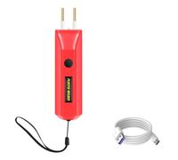 Suoumwa Outil de Réparation Du Kit de Soudeur en Plastique 2in1 en Plastique Chaud Câble de Charge Portable Rouge