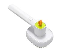 Suoumwa Peigne de Toilettage Électrique pour Animaux de Compagnie - Massage des Dents Souples, Anti-Poils Flottants, Peigne à Vapeur, Produits de Nettoyage Anti-Poils Flottants