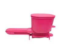 Suoumwa Peigne Rouleau Professionnel pour Coloration des Cheveux 2-En-1, Outil de Coiffure pour Salon ou Usage Domestique, Rose