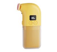 Suoumwa Pince à Ongles Rechargeable USB pour Enfants à Ongles pour Coupe-Ongles Électrique Jaune