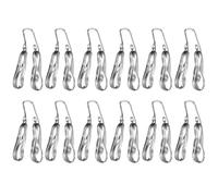 Suoumwa Pince-Nez, Rehausseur de Nez, Pince-Nez, Redresseur de Nez, Correcteur en Silicone Hautement Transparent et Doux B
