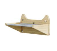 Suoumwa Plateforme de Saut Mural à Ventouse pour Fenêtre (Panier Suspendu en Verre pour Chat)