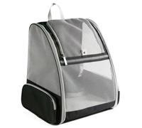 Suoumwa Portable pour Chat, pour Animal de Compagnie, Pliable de Grande Capacité, Sac Respirant pour Animal de Compagnie, Noir