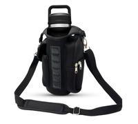 Suoumwa Porte-Bouteille avec Sangle Ajustable pour Bouteilles de 18 à 46 Onces. Se Fixe Solidement à L'Équipement de Fitness.