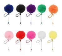 Suoumwa Porte-Clé avec Boucle d'escalade et Perle à Faire Soi-Même pour Femmes, Accessoire pour Sac Peluche pour Les Loisirs en Plein Air