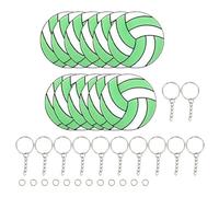 Suoumwa Porte-Clés de Volleyball - Pendentif de Ballon de Volleyball pour Les Fans - Porte-Clés en Forme de Ballon de Volleyball