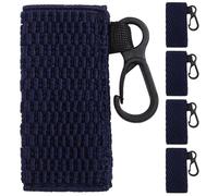 Suoumwa Porte-Clés Sac à Rouge à Lèvres Porte-Clés Tricoté Porte-Clés Parfum Rouge à Lèvres