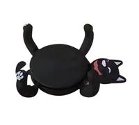 Suoumwa Porte-Tasse en Forme de Chat Paresseux Imprimé en 3D, Support de Tasse en Forme de Chat Amusant pour la Protection de la Table et la Décoration de Couleur : Noir.