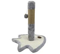 Suoumwa Poteau Grattoir pour Chat en Sisal Naturel - Lit pour Animal de Compagnie Robuste