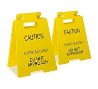 Suoumwa pour Les Collègues de Farce Drôle de Coéquipier Les Coéquipiers Employés (2pcs) Attention SURSTIPLEMENT SAGNIR de Bureau