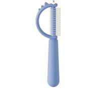 Suoumwa Produits de Nettoyage et de Toilettage pour Animaux de Compagnie Peigne Démêlant Double Face pour et Chiens Peigne Démêlant pour Enlever Les Poils Détachés Bleu