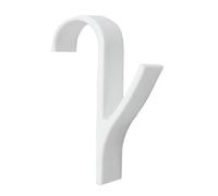 Suoumwa Radiateur Porte-Serviettes Crochet Mural Rangement de Salle de Bain Support de Rangement Cuisine Support de Rangement Blanc